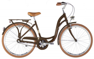 Kenzel Retro kolo Bellissima Deluxe 7spd 26" 2026 hnědo-béžová