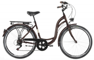 Kenzel Městské kolo Dream Royal 6spd 28" 2026 hnědé
