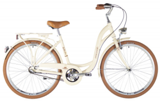 Kenzel jízdní kolo Bellissima Classic 3spd 26" 2026 béžovo-hnědé