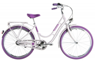 Kenzel Jízdní kolo Nostalgic Classic 3spd 28" 2026 bílo-fialové