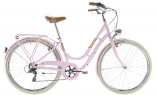 Kenzel Jízdní kolo Nostalgic Royal 6spd 28" 2026 perleť hellrosa-krémová