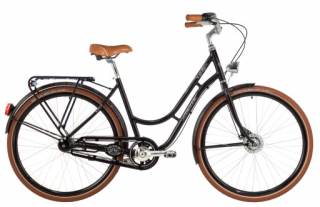 Kenzel jízdní kolo Nostalgic Deluxe 3spd 28" 2026 černo-bílé