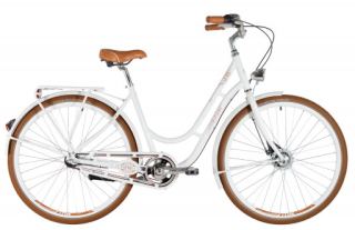 Kenzel jízdní kolo Nostalgic Deluxe 3spd 28" 2026 bílo-hnědá
