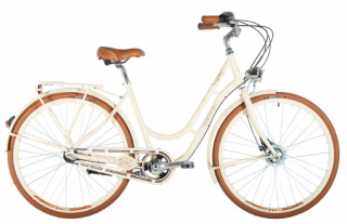 Kenzel jízdní kolo Nostalgic Deluxe 3spd 28" 2026 béžovo-hnědé