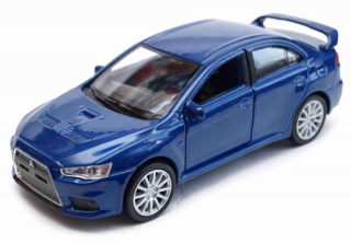 Welly Mitsubishi Lancer Evolution X, Modré 1:34-39