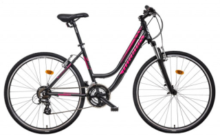 Mayo XR Basic Low Dámské krosové kolo, černo-růžové