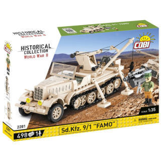 Cobi 2281 II WW Sd. Kfz. 9/1 FAMO, 1:35, 498 kostek