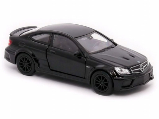 Welly Mercedes Benz C63 AMG Coupe, černý 1:34-39