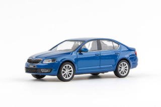 Abrex Škoda Octavia III (2012) Modrá Race Metalíza 1:43