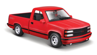 Maisto Chevrolet 454 SS Pick-up 1993, Červený 1:24