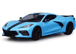 Maisto Chevrolet Corvette C8 Stingray Coupe Z51 (2020) Modrá 1:24