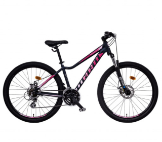 MAYO XC 27,5 TOUR Lite D Horské kolo 2025, petrolejovo-růžové, Brzdy Hydraulické brzdy