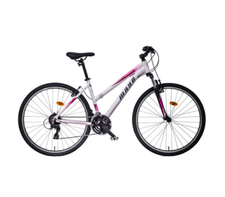 Mayo XR Tour Lite Flat Dámské krosové kolo, bílo-růžové