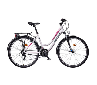 Mayo XR Tour Lite Trek Low Dámské trekové kolo bílo-růžové