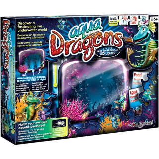 Aqua Dragons, Vodní dráčci, Akvárium s LED osvětlením