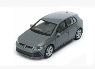 Welly Volkswagen Golf 8 GTi, šedý 1:34-39