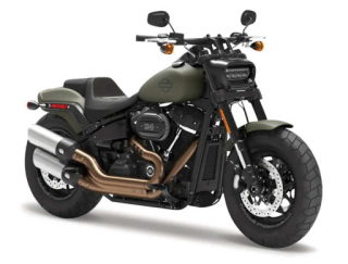 Maisto Harley Davidson 2022 Fat Bob 114, zelená, 1:18