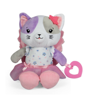 Clementoni Můj první plyšák - kočička v dárk.kazetě, 28 cm