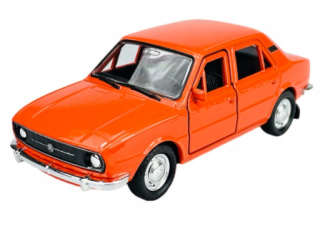 Welly Škoda 105L orange 1:34-39