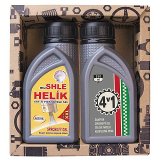 Kosmetická sada pro muže, sprchový gel Helík 250ml, sprchový gel 4v1 250ml