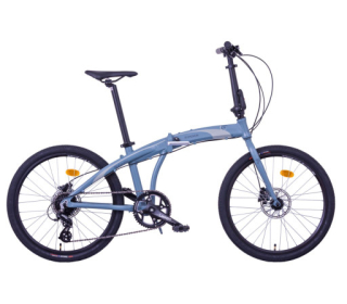 LIBERTY Skládací kolo HYPERION 8spd Hydro 24" 2026, City packet, šedé, Přední vidlice Pevná