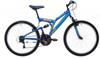 Kenzel Axel SF26 Horské celoodpružené kolo 26" 2026 modré