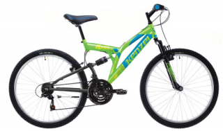 Kenzel Axel SF26 Horské celoodpružené kolo 26" 2026 zelené