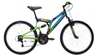 Kenzel Axel SF26 Horské celoodpružené kolo 26" 2026 černé