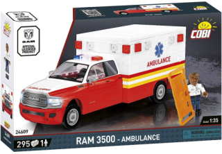 Cobi 24609 RAM 3500 Ambulance, 1:35, 295 kostek