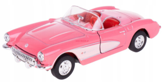 Welly Chevrolet Corvette convertible (1957), Růžová 1:34-39