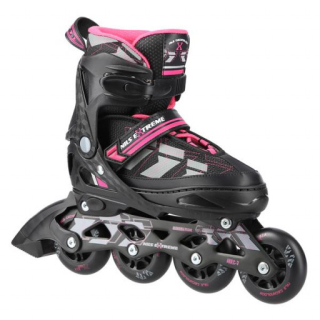 Nils Extreme NA11002 A Kolečkové brusle vel.L (39-42) růžové
