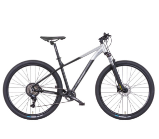 Mayo 29" EGO BASIC Disc Horské kolo, rám 19", stříbrno-černé, Přední vidlice Suntour XCT