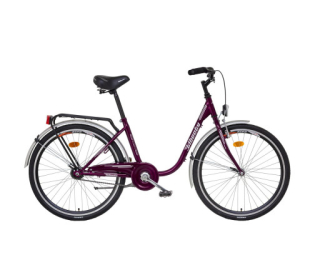 LIBERTY Městské jízdní kolo CLASSIC 1spd. 26" 2026 fialové
