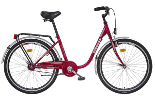 LIBERTY Městské jízdní kolo CLASSIC 1spd. 26" 2026 červené