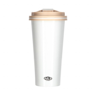 Termohrnek NILS Camp NCB18 bílý, 500 ml.