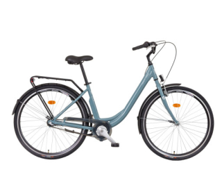 Liberty Jízdní kolo Strada 7spd. NEXUS 28" 2026 šedé, Přední vidlice Pevná