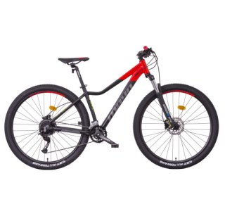 Mayo XC 29" Basic D Horské jízdní kolo, rám 17", černo-červené, Brzdy Mechanické SACCON