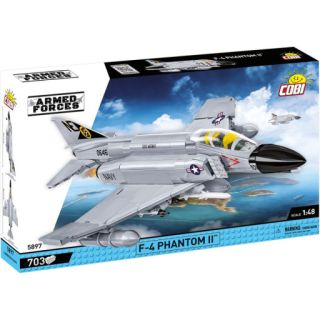 COBI 5897 Armed Forces F-4 Phanthom II, 1:48, 703 kostek
