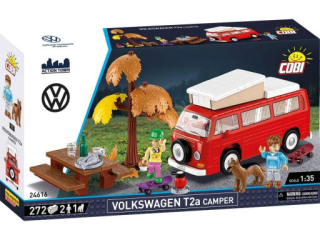Cobi 24616 Volkswagen T2a Camper, 1:35, 272 kostek