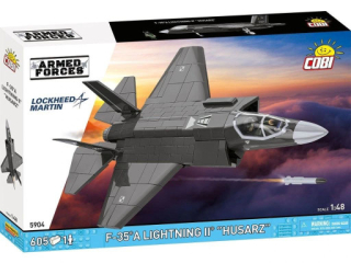 Cobi 5904 Armed Forces F-35A LIGHTNING II HUSARZ, 1:48, 605 kostek