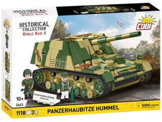 Cobi 2663 II WW Panzerhaubitze HUMMEL, 1:28, 1118 kostek