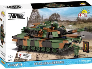 Cobi 2633 Armed Forces Abrams M1A2 SEPv3, 1:35, 1065 kostek