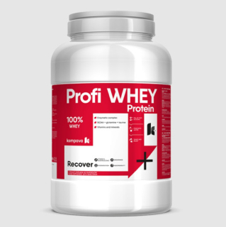 Kompava Profi WHEY Protein, raffaelo, 2000g
