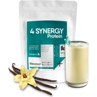 Kompava 4 SYNERGY Protein, vanilka, 500g