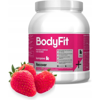 Kompava BodyFit 60 Protein, jahoda, 1960g