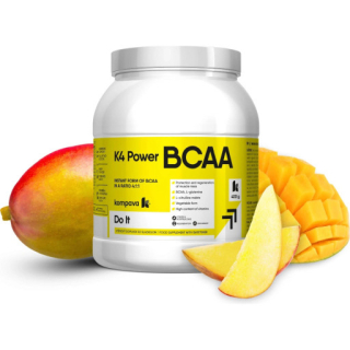 Kompava K4 Power BCAA, mango, 400 g
