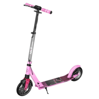 Skládací koloběžka NILS Extreme HM806 LUMIA, růžová, nostnot 100 kg