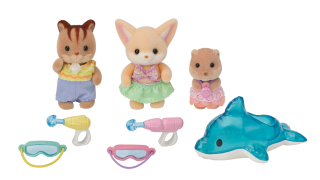 Zábava u bazénu Baby Trio