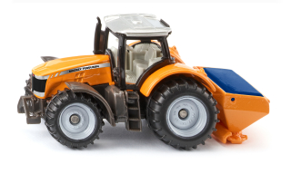 SIKU Blister - Massey Ferguson se sypačem soli