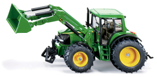 SIKU Farmer - Traktor John Deere s čelním nakladačem, měřítko 1:32